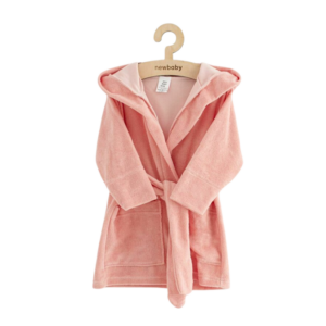 Halat de baie, 0 - 18 luni, New Baby, Comfortably pink