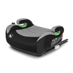 Înălțător auto cu isofix și husă detașabilă, i-Size, Luuk Fix, Lionelo, Gri