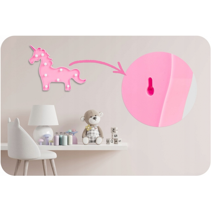 Lampă de veghe în formă de unicorn Nukido 740922 - Roz - Image 6