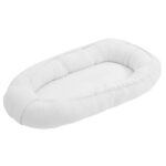 Coșulet baby nest, 80 x 50 cm, muselină, New Baby, White