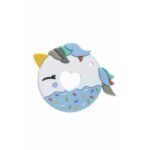 Jucărie de dentiție, Din silicon moale, Bocioland, Gogoașă Albastru