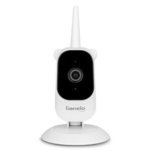 Cameră adițională, Full HD, zoom digital 3x, mod de noapte, cablu de 2,6 m, Lionelo, Babyline 3.2, Alb