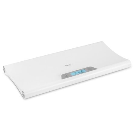 Cântar electronic bebeluși, până la 20 kg, cu memorie, Lionelo, Alb
