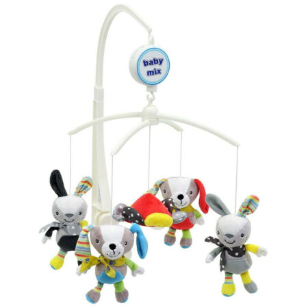 Carusel muzical, BabyMix, Rabbits and Dogs