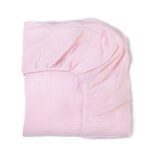 Cearceaf din muselină, 120x60 cm, YappyKids, Blush