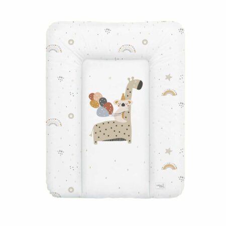 Saltea de înfășat moale, 70×50 cm, Ceba Baby, Giraffe