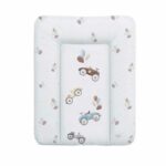 Saltea de înfășat moale, 70×50 cm, Ceba Baby, Retro Cars