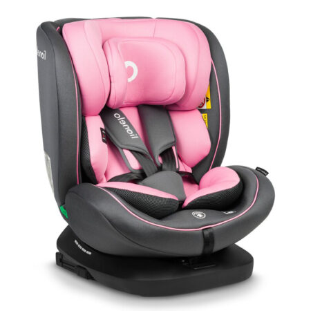 Scaun auto, 4 în 1, Cu isofix , 0-36 Kg, Lionelo, Bastiaan i-Size, Roz