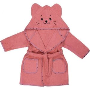 Halat de baie 2 - 4 ani, Bubaba, Pink