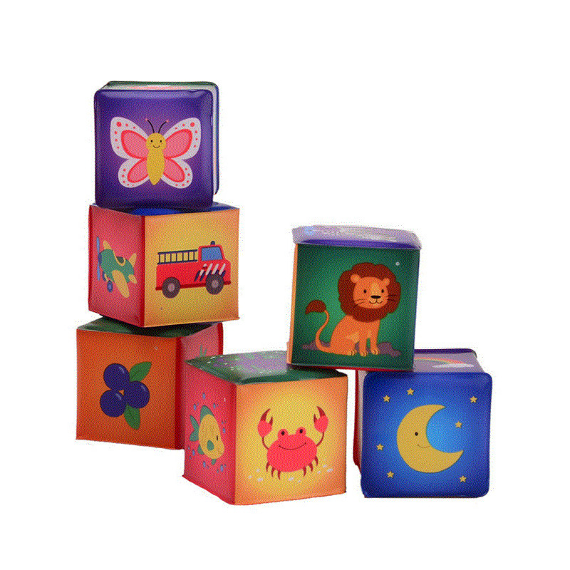 Cuburi moi, Happy World, Multicolor - Image 2