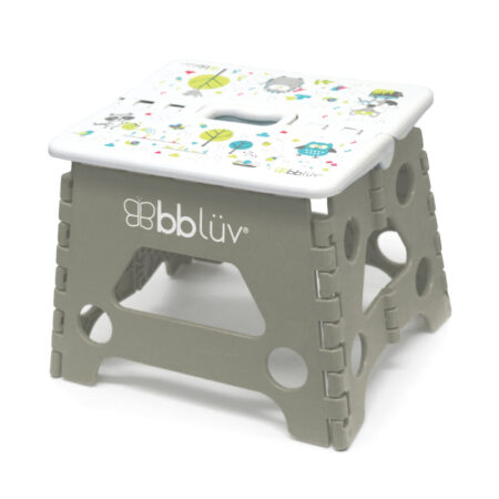 Înălțător de baie pliabil, până la 113 kg, Step, BBluv, Grey