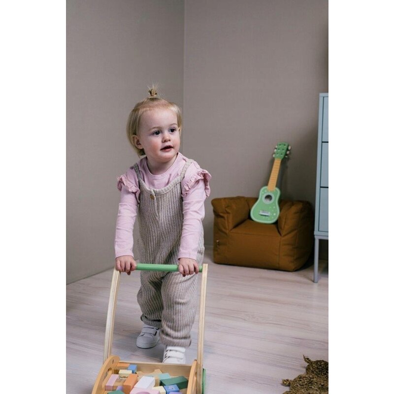 Antepremergător, Din lemn, Joueco, Familia Wildies, Multicolor - Image 7