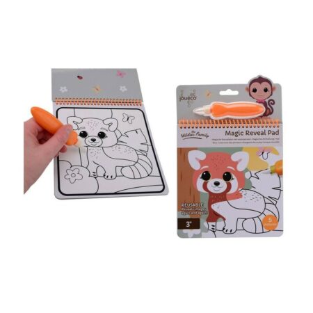 Set creativ de colorat, Joueco, The Wildies Family Magic Reveal Multicolor