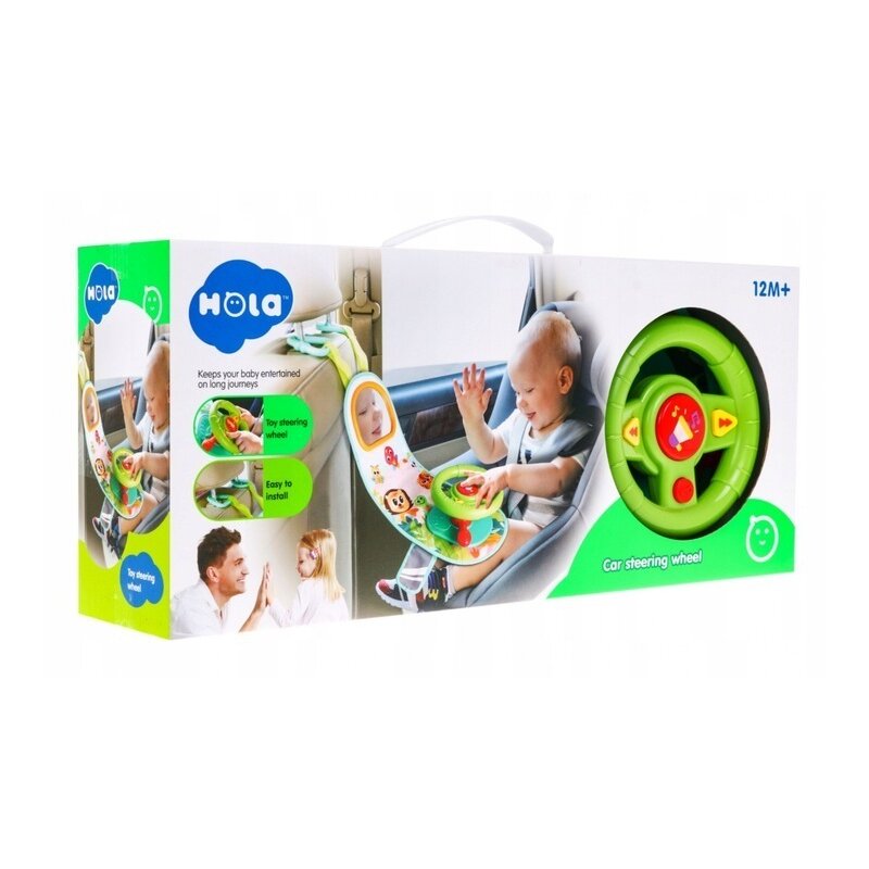 Jucărie interactivă, Hola Toys, Volan, Multicolor - Image 3
