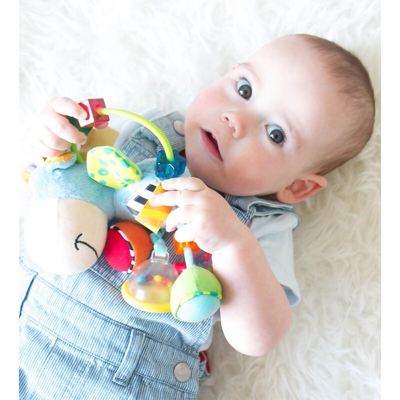 Jucărie zornăitoare și de dentiție, Playgro, Clip Clop Activity Rattle - Image 4