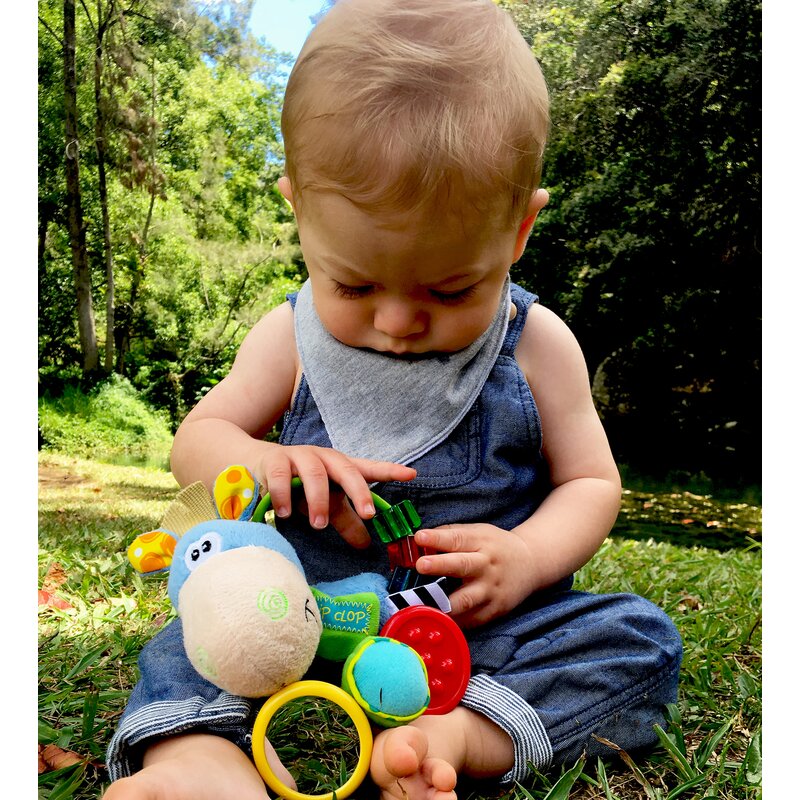 Jucărie zornăitoare și de dentiție, Playgro, Clip Clop Activity Rattle - Image 11