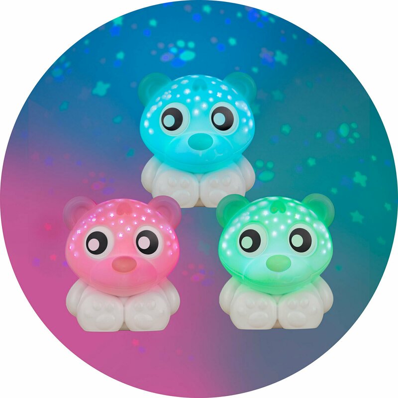 Lampă de veghe și proiector, Playgro, Portabilă, Mentă și Alb - Image 2