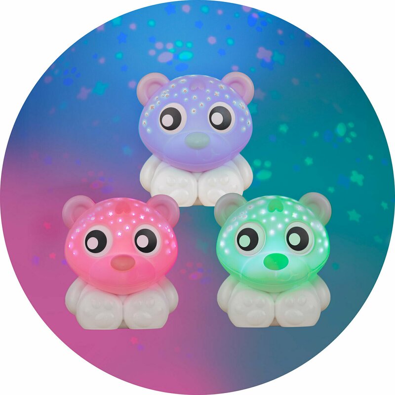 Lampa de veghe și proiector, Playgro, Portabilă, Roz și Alb - Image 2