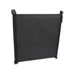 Poartă de siguranță retractabilă, textilă, 140 cm, Tulia, Lionelo, Negru