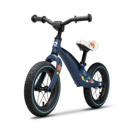 Bicicletă fără pedale, cu ghidon și șa reglabile, Bart Air, Lionelo, Albastru