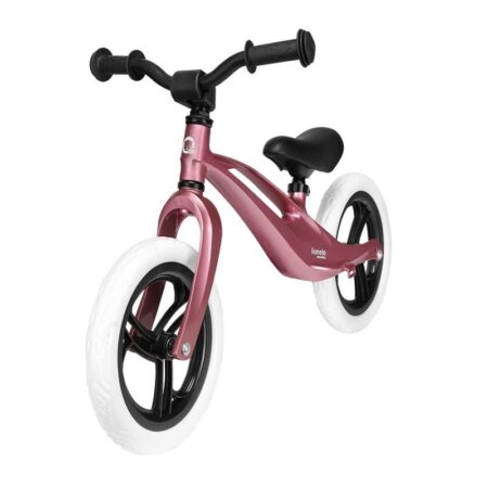 Bicicletă fără pedale cu ghidon și șa reglabile, Lionelo, Bart, Bubblegum