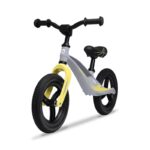 Bicicletă fără pedale cu ghidon și șa reglabile, Lionelo, Bart Tour, Grey Stone