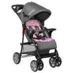 Cărucior sport, Lionelo, Emma Plus, 0-15 Kg, Scandi Roz