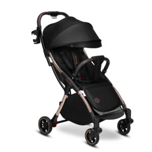 Cărucior sport, Lionelo, Julie One, 0-22 kg, Negru/Auriu