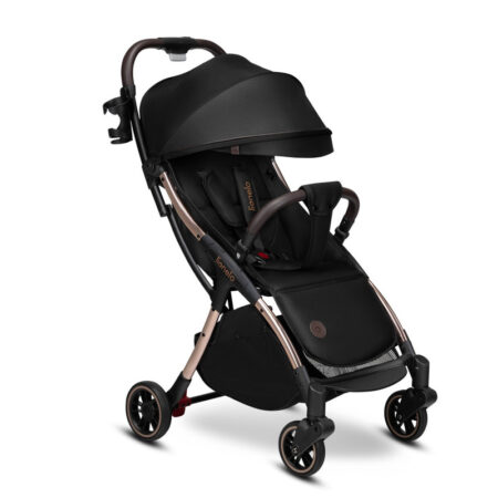 Cărucior sport, Lionelo, Julie One, 0-22 kg, Negru/Auriu