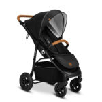 Cărucior sport, Lionelo, Natt, 0 - 22 kg, Negru Onyx