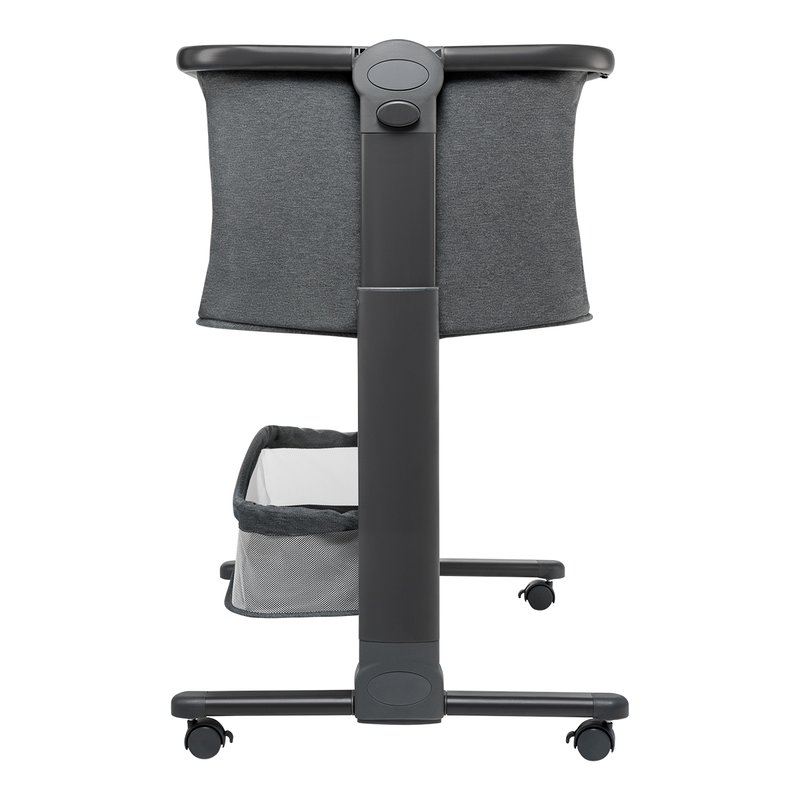 Pătuț co-sleeper pliabil, reglabil pe înălțime, Lionelo, Timon, Gri - Image 12