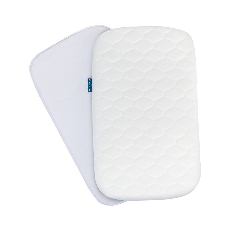 Pătuț co-sleeper pliabil, reglabil pe înălțime, Lionelo, Timon, Gri - Image 16