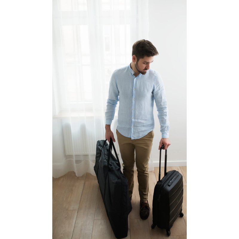 Pătuț co-sleeper pliabil, reglabil pe înălțime, Lionelo, Timon, Gri - Image 21