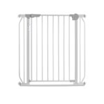 Poartă de siguranță cu șuruburi, LED cu senzor, 105 cm, Lionelo, Truus Slim Led, Gri