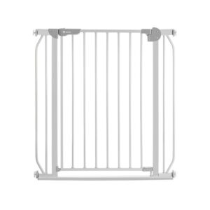 Poartă de siguranță prin presiune, 105 cm, Truus Slim, Lionelo, Gri