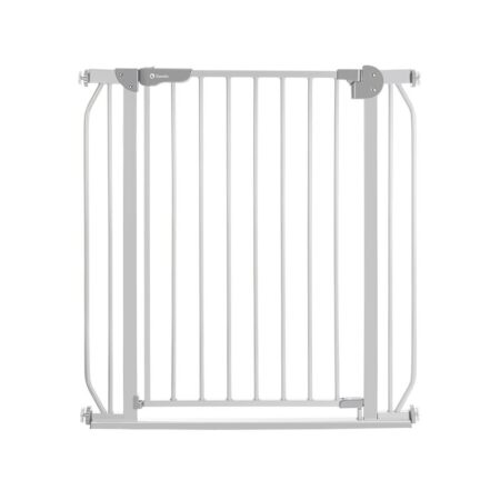 Poartă de siguranță prin presiune, 105 cm, Truus Slim, Lionelo, Gri