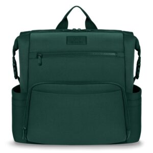 Rucsac impermeabil pentru mămici cu 12 compartimente si salteluță de schimbat, Lionelo, Cube, Verde
