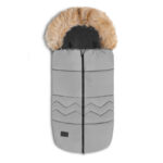 Sac de dormit impermeabil de iarnă pentru cărucior, 90×45 cm, Frode, Lionelo, Gri