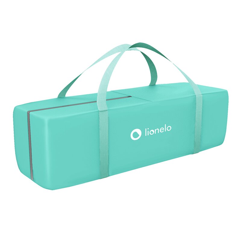 Țarc de joacă copii, 100 x 100 cm, Lionelo, Lene, Turcoaz Scandi - Image 9