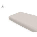 Cearceaf cu elastic, MimiNu, 160x80 cm, Bej