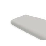 Cearceaf cu elastic, MimiNu, 160x80 cm, Gri