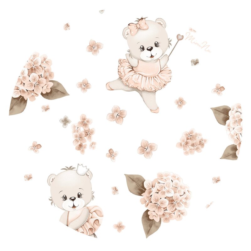 Cearceaf cu elastic, MimiNu, 120 X 60 cm, Powdery Ballerina Roz - Image 4