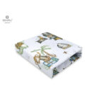 Cearceaf cu elastic, MimiNu, 140 X 70 cm, Pirates Albastru