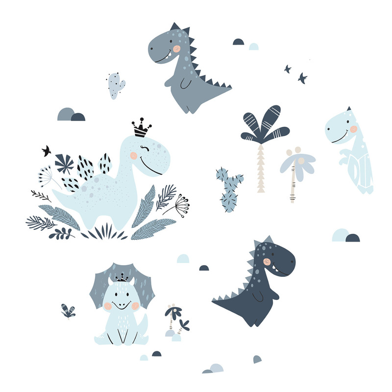 Cearceaf cu elastic, MimiNu, 140 X 70 cm, Dino Granat - Image 4