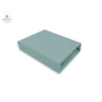 Cearceaf cu elastic, MimiNu, 90 x 40 cm, Nepal Verde