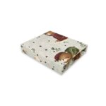 Cearceaf cu elastic, MimiNu, 90x40 cm, Teddy Bear On Moon