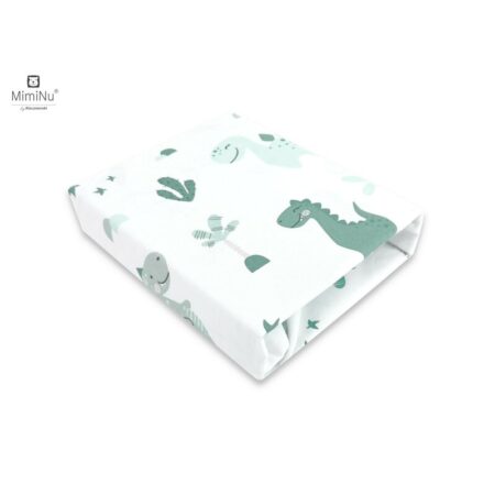 Cearceaf cu elastic, MimiNu, 90 x 40 cm, Dino Mentă