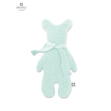 Jucărie textilă, Thermofrotte, 31 x 17 cm, Bear Krzys, MimiNu, Cold Mint