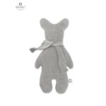 Jucărie textilă, Thermofrotte, 31 x 17 cm, Bear Krzys, MimiNu, Gray