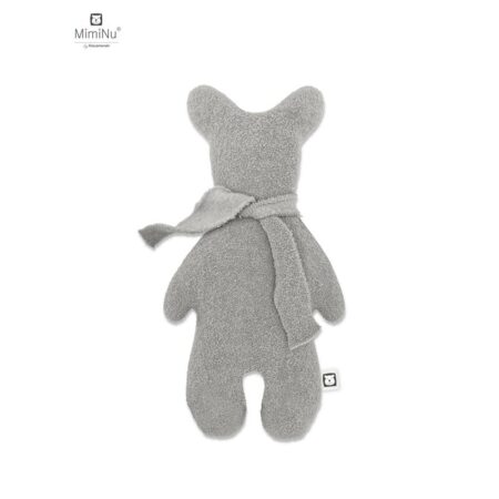 Jucărie textilă, Thermofrotte, 31 x 17 cm, Bear Krzys, MimiNu, Gray